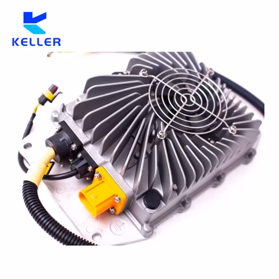 Convertitore CC/CC con cella a combustibile EV da 150 kW acceso
